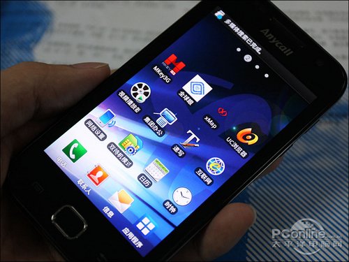电信天翼Android智能旗舰 三星i909评测 手机资